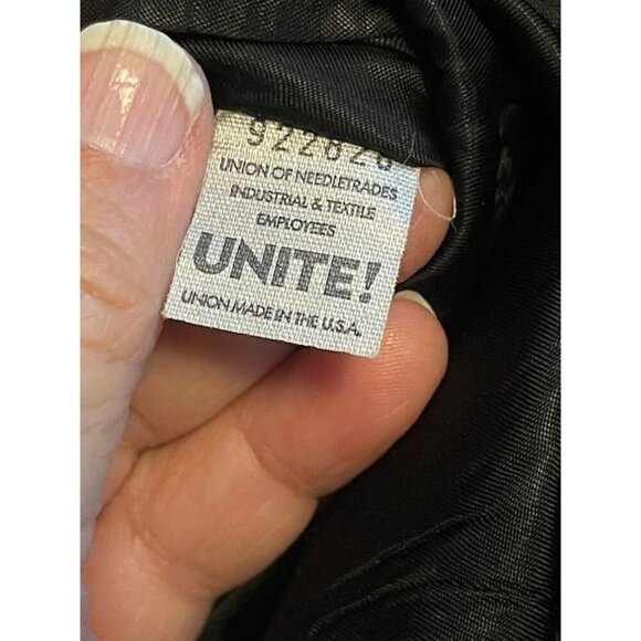 Daniel Cremieux Collection Blazer Men's 42R Black Pure New Wool Woolmark union - Picture 13 of 16